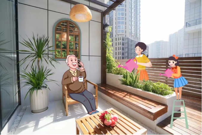 远洋·观山悦 | 在十堰，有一种生活叫“空中庭院”：左手繁华，右手繁花