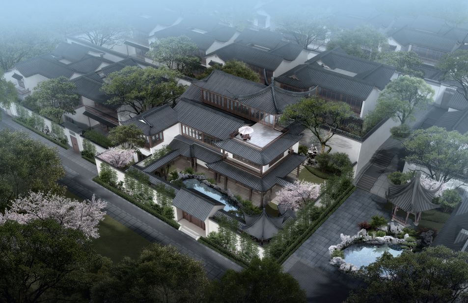 十堰，四方山下惊现了一座绿城在杭州的江南里