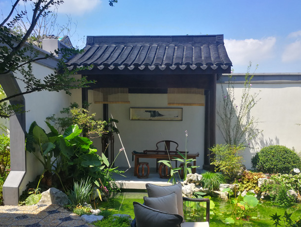 十堰绿城·明月观澜中式叠院：129-193㎡前庭后院，尊享江南园林生活