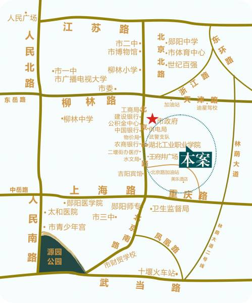区位图